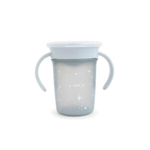 Vaso antigoteo 360 "Amazing Cup" gris