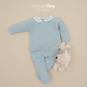 Conjunto primera puesta bebé estampado cu