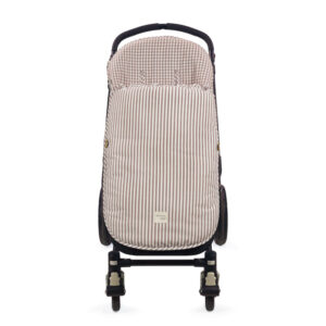 SACO SILLA ENTRETIEMPO PRALINÉ VICHY/RAYAS MOKA TOG 2,5