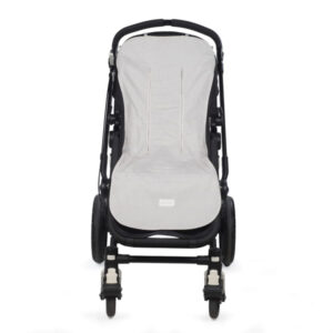 COLCHONETA LITTLE BLOOM VICHY GRIS