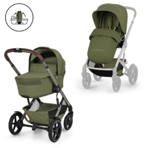 Talos S Lux con capazo plegable